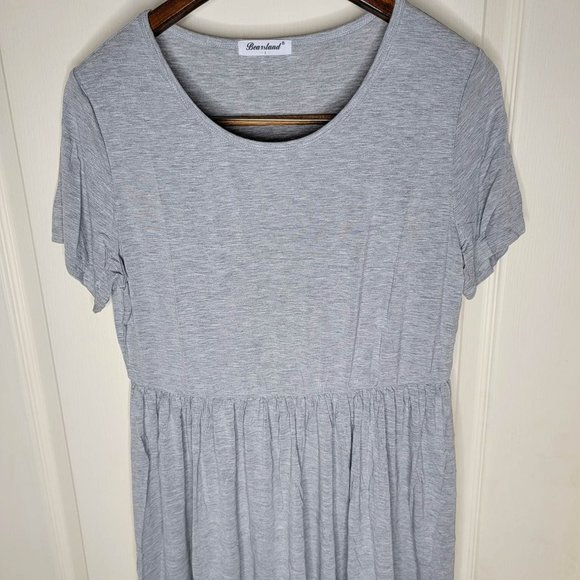 Bearsland Gray Women's Blouse - Picture 2 of 8